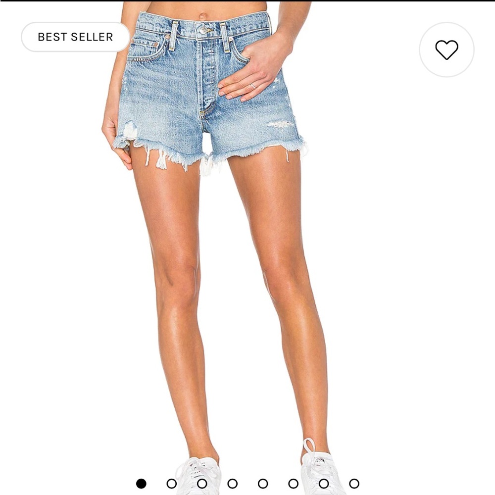 Agolde Parker Vintage Cutoff Short- Swapmeet